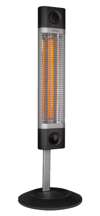 alefactor infrarrojo portátil Veito CH1500 Gris metálico