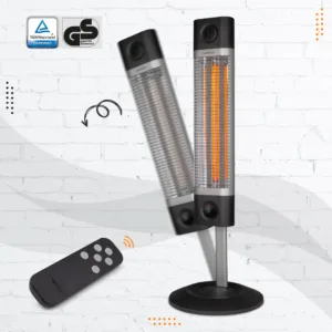 alefactor infrarrojo portátil Veito CH1500 Gris metálico